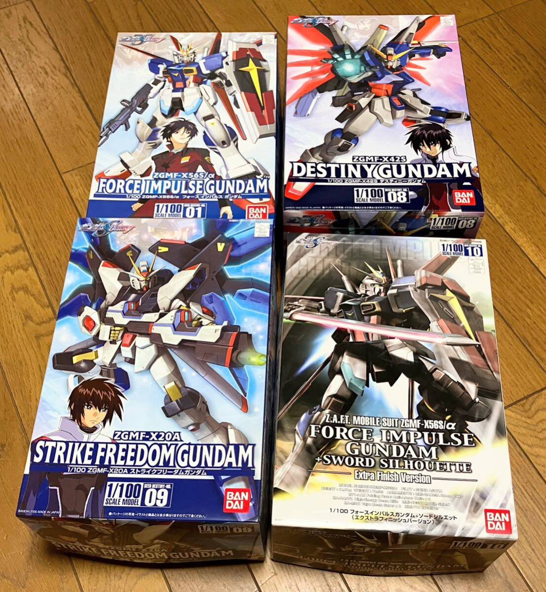 ◇4点セット◇1/100 機動戦士ガンダムSEED DESTINY 「フォース ◇4点セット◇1/100 機動戦士ガンダムSEED DESTINY 「フォース