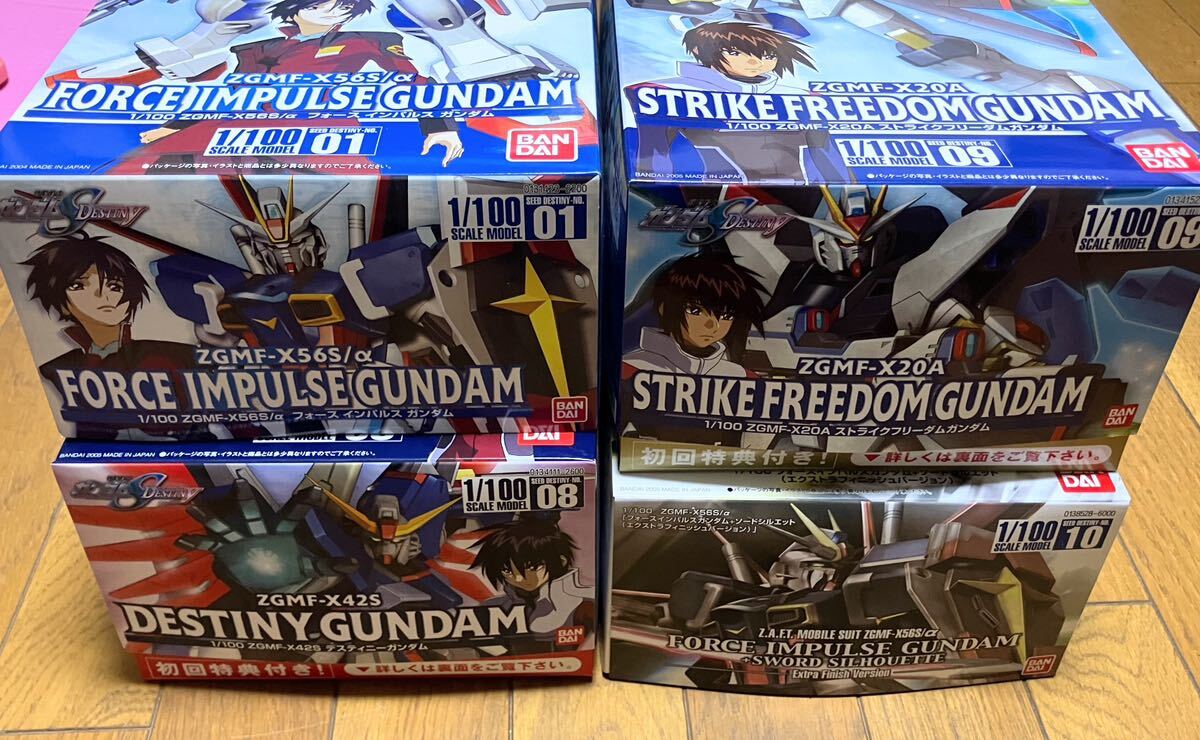 ◇4点セット◇1/100 機動戦士ガンダムSEED DESTINY 「フォース ◇4点セット◇1/100 機動戦士ガンダムSEED DESTINY 「フォース
