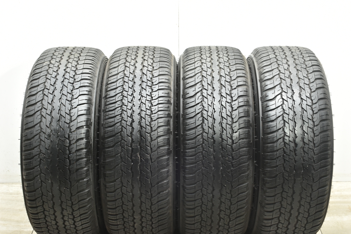 【バリ溝】トヨタ ハイラックス 純正 17in 7.5J +30 PCD139.7 ダンロップ グラントレック AT25 165/65R17 プラド サーフ 流用 即納可能の画像8