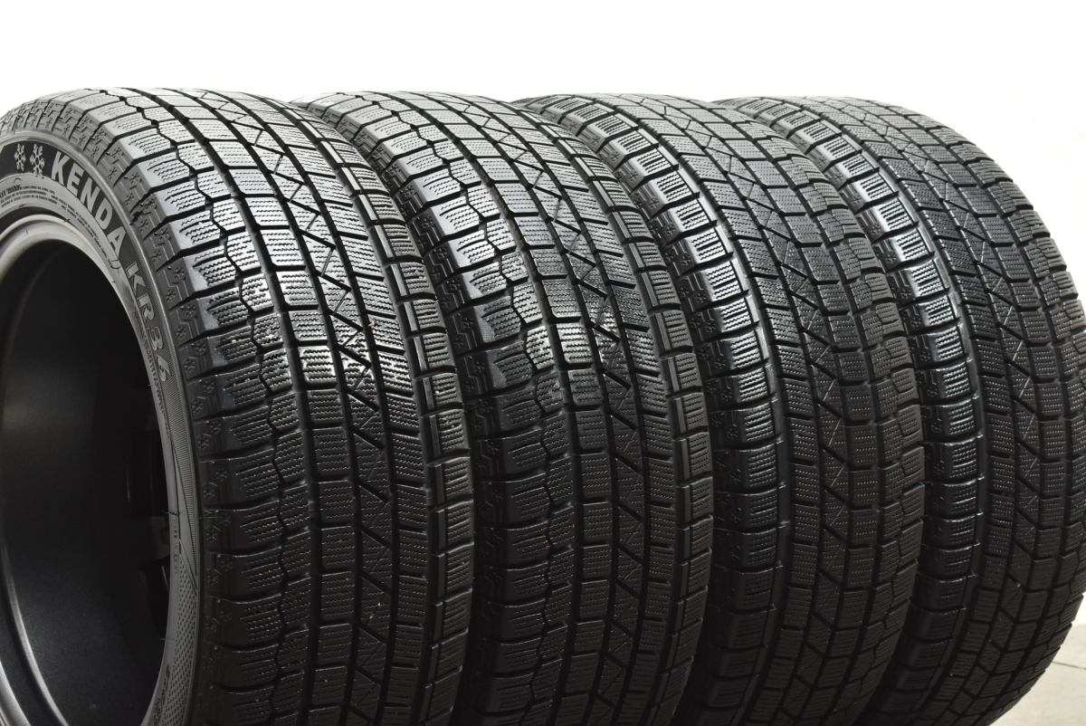 【程度良好品】エクシーダー 16in 6.5J +48 PCD114.3 ケンダ KR36 アイステックネオ 205/55R16 ノア ヴォクシー オーリス リーフ セレナ_画像8