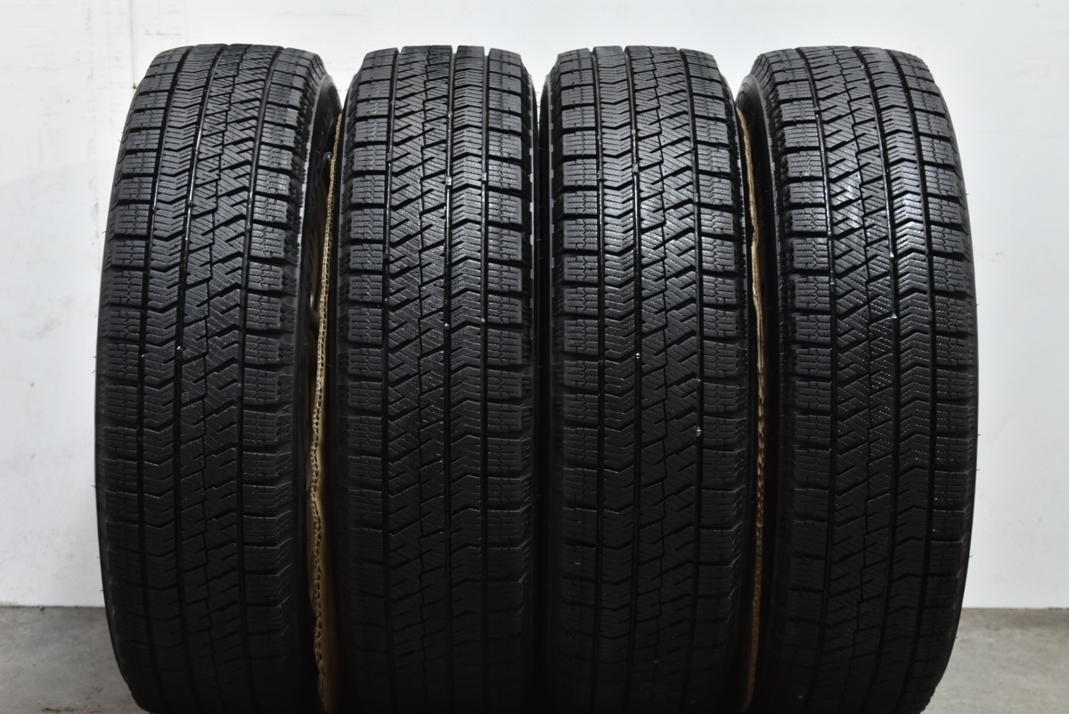 【バリ溝】DEVOTION 14in 4.5J +45 PCD100 ブリヂストン ブリザックVRX2 155/65R14 N-BOX N-ONE ワゴンR アルト タント ムーヴ デリカミニ_画像9