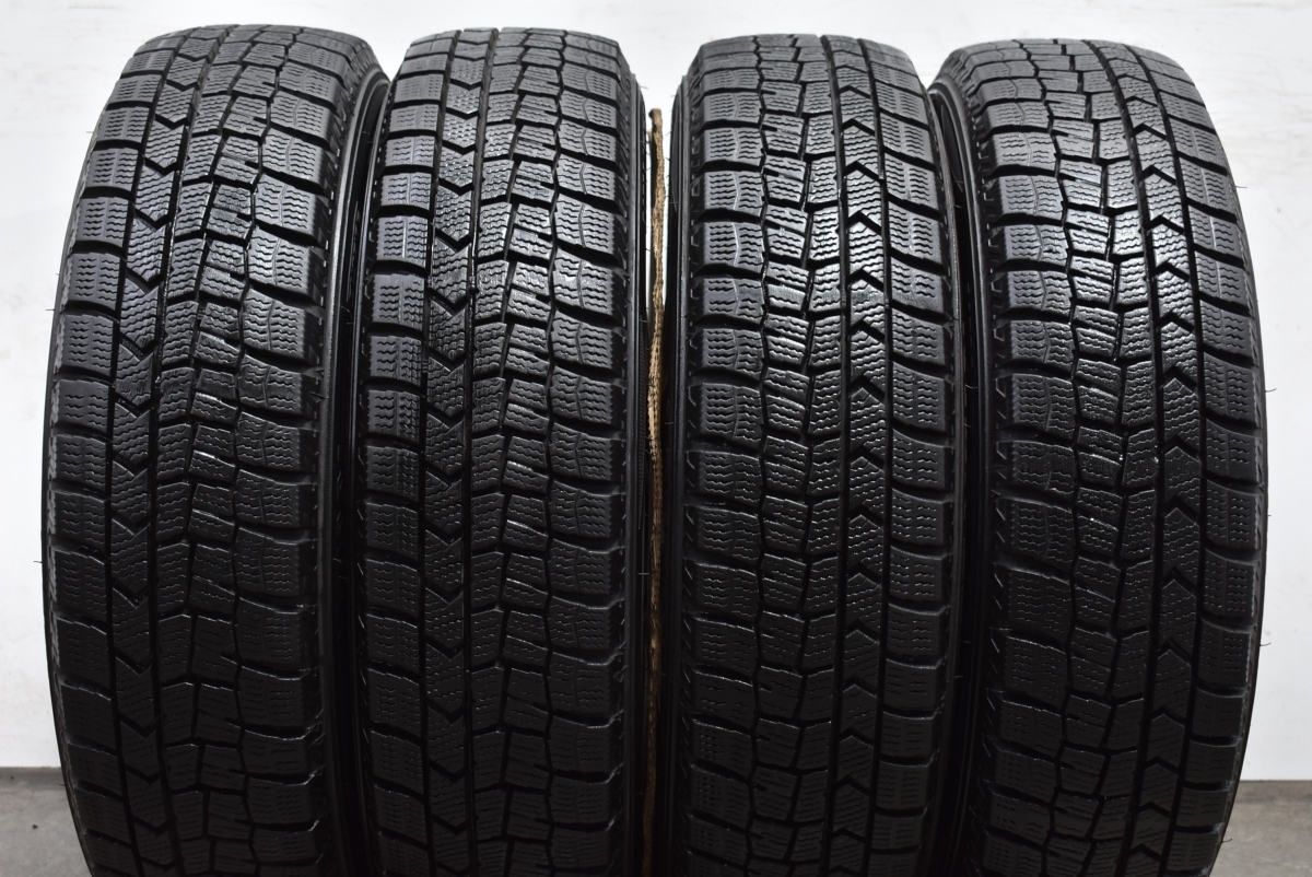 【良好品】レアマイスター 14in 4.5J +45 PCD100 ダンロップ ウインターマックス WM02 155/65R14 N-BOX ワゴンR アルト タント ムーヴ_画像9