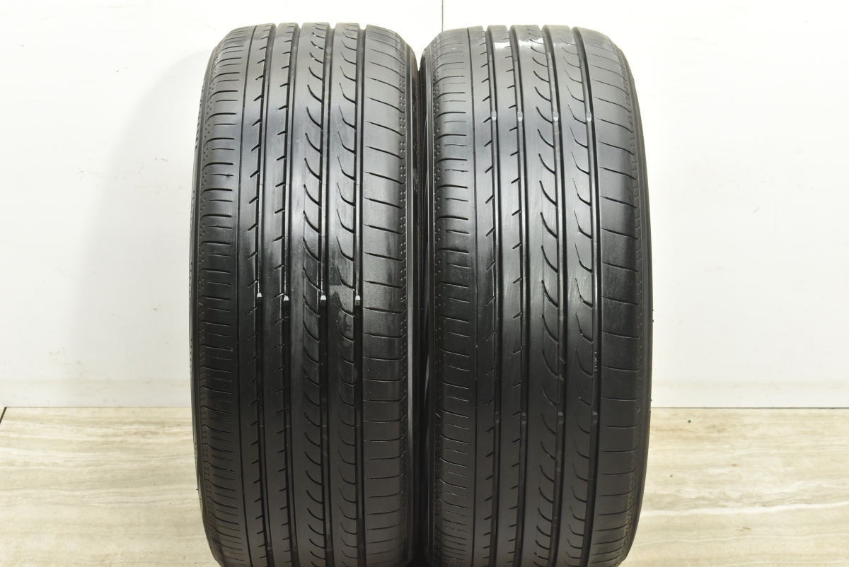 【バリ溝】ヨコハマ ブルーアース RV02 225/40R19 2021年製 2本セット ノア ヴォクシー エスクアィア ステップワゴン CX-3 インチアップ用_画像2