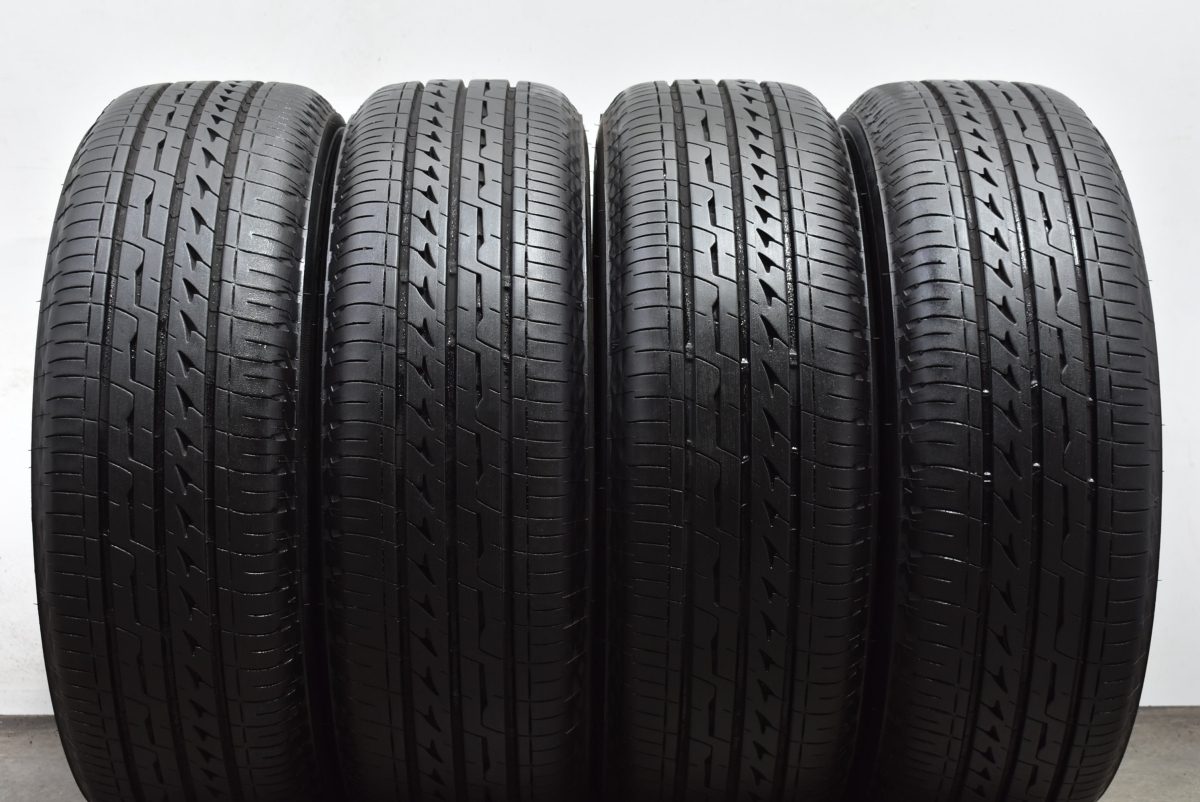 【バリ溝 美品】バルミナ 15in 5.5J +50 PCD100 ブリヂストン レグノ GR-XII 185/60R15 アクア ヤリス フィールダー フィット スイフト_画像8