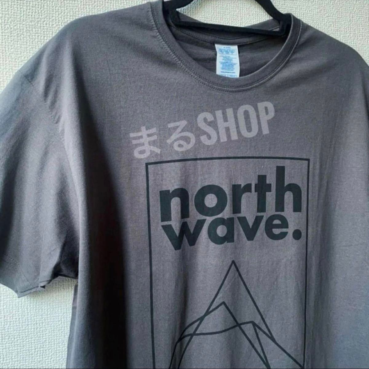 【ワケありお買い得品】north wave ノースウェーブ  Tシャツ　グレー