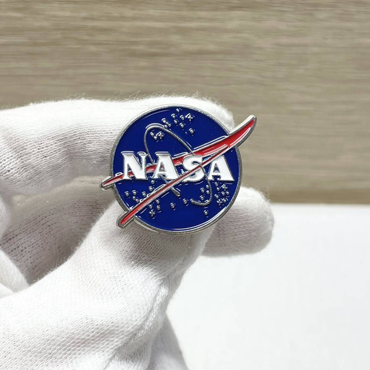 【ピンバッジ】NASA アメリカ航空宇宙局 ナサ_画像4