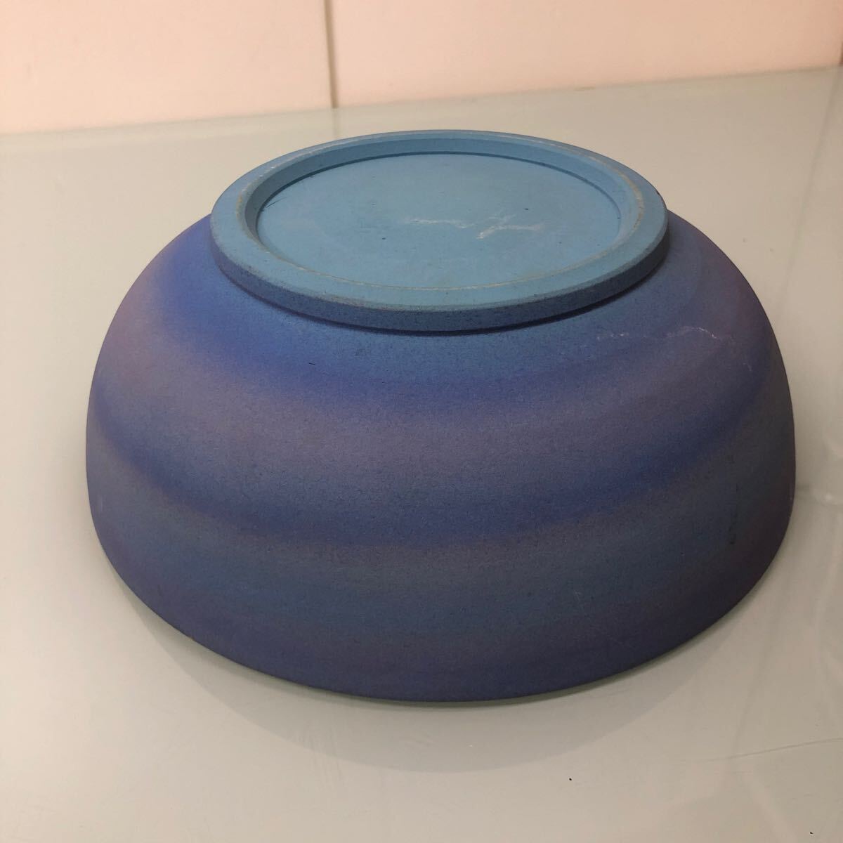 和食器 ボウル 陶器 大椀 淡青の画像3