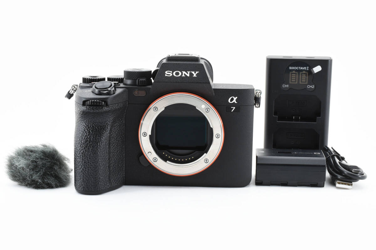 新品同様品級！SONY ソニー α7 IV a7IV a7IV ボディ ILCE-7M4 シャッター数6122回 ワンオーナー品_画像1