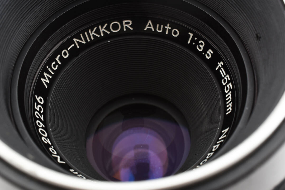 Nikon ニコン レンズ Micro-NIKKOR Auto 1:3.5 F=55mm NIkkor F マクロ 一眼レフカメラの画像10
