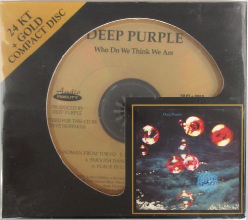DEEP PURPLE / WHO DO WE THINK WE ARE / AFZ 027 US record 24K Gold CD specification![ deep * purple ]