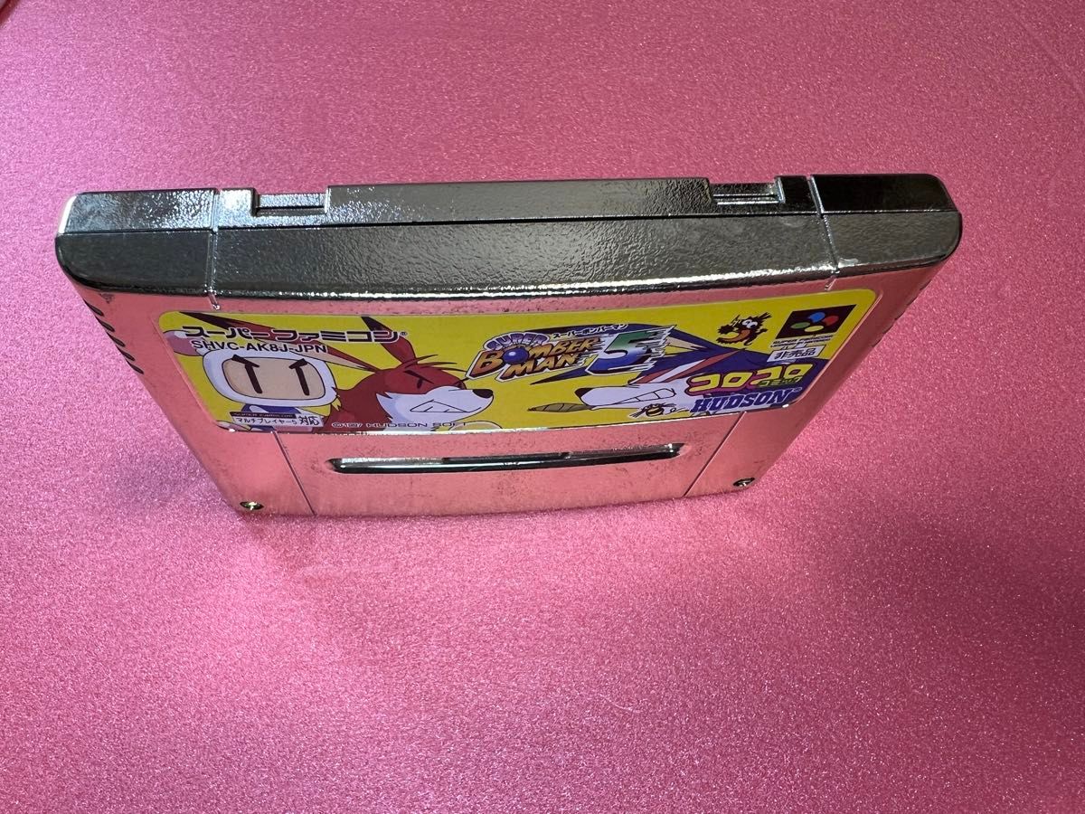 激レア ボンバーマン5 ゴールドカートリッジ スーパーファミコン 激レア ボンバーマン5 ゴールドカートリッジ スーパーファミコン