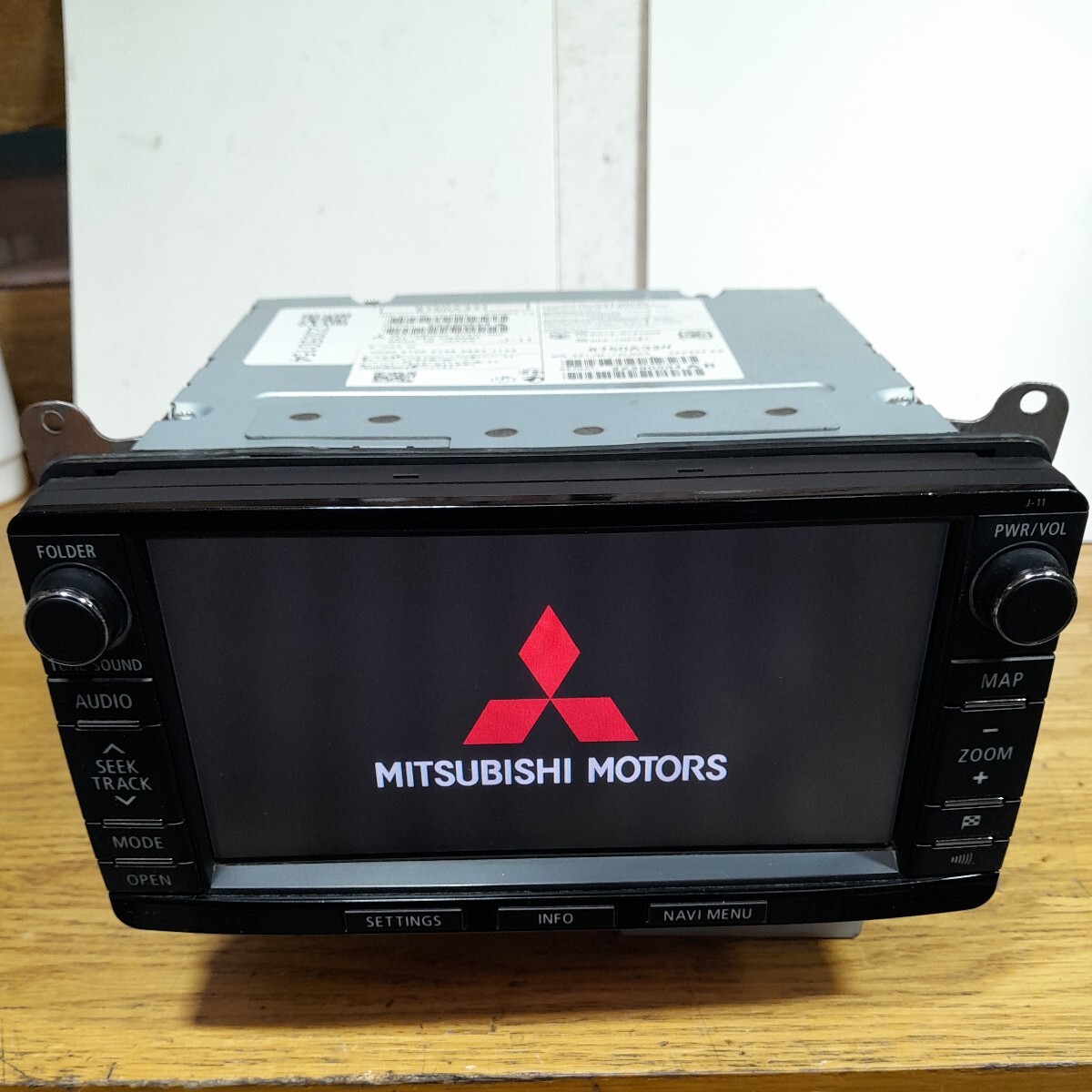  Mitsubishi original navigation J-11 2014 year map data ( control number :23050154)