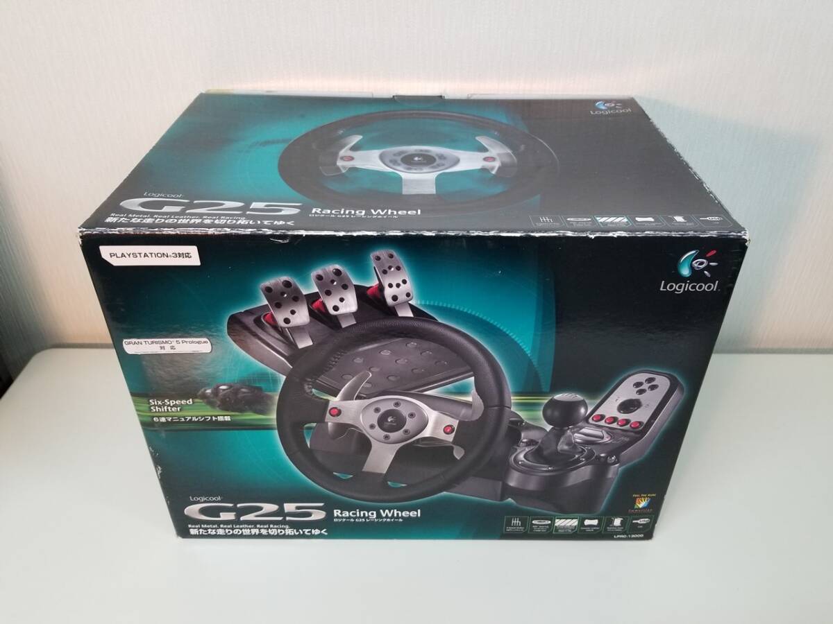 【引取限定_千葉市】【事前確認OK】 レーシングホイール ／ Logicool G25 Racing Wheel（PS3対応）& Playseats（Gaming Seat）／ハントレ_画像8