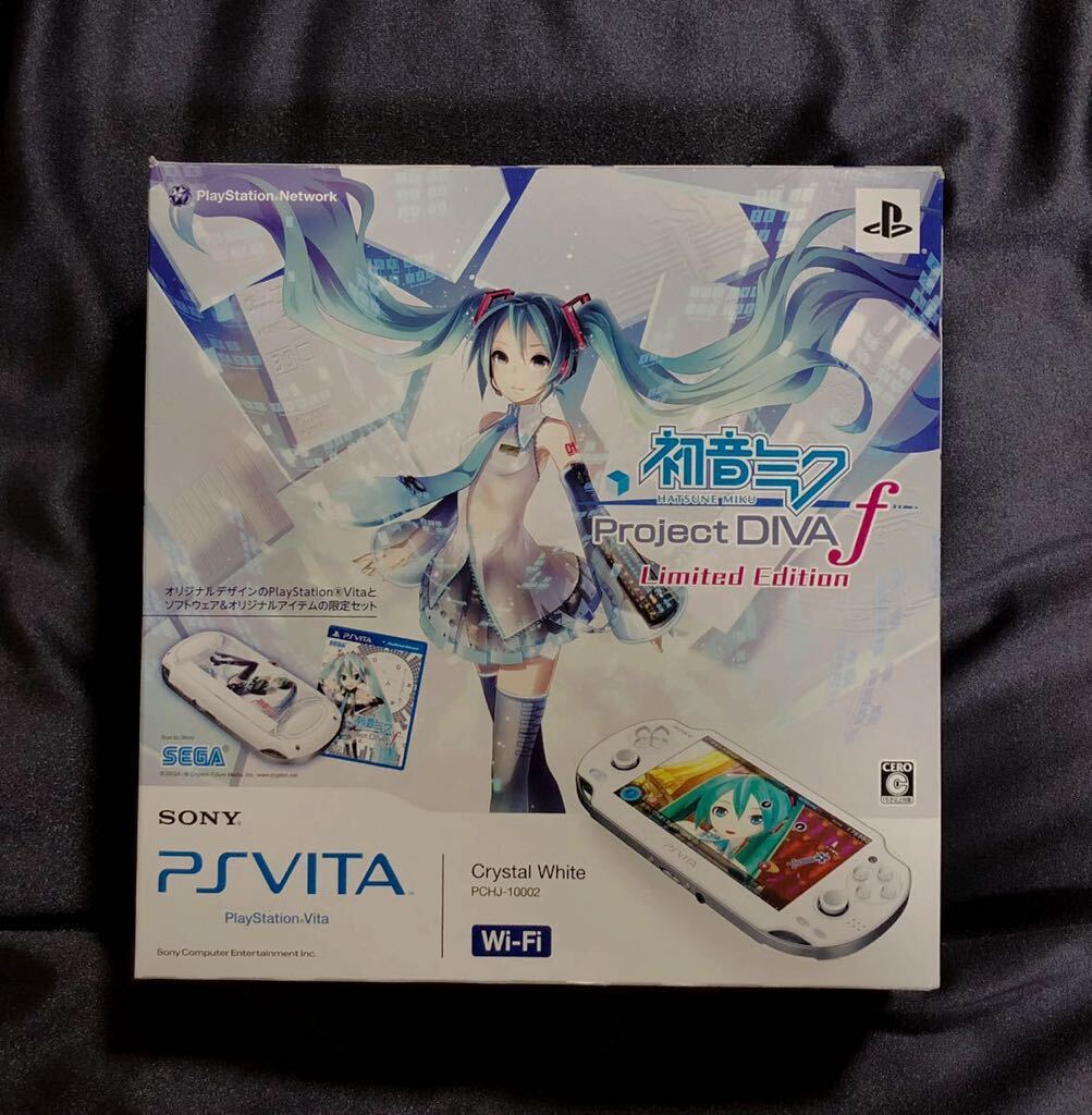 希少品 PlayStation Vita 本体 初音ミク-Project DIVA-f Limited 希少品 PlayStation Vita 本体 初音ミク-Project DIVA-f Limited