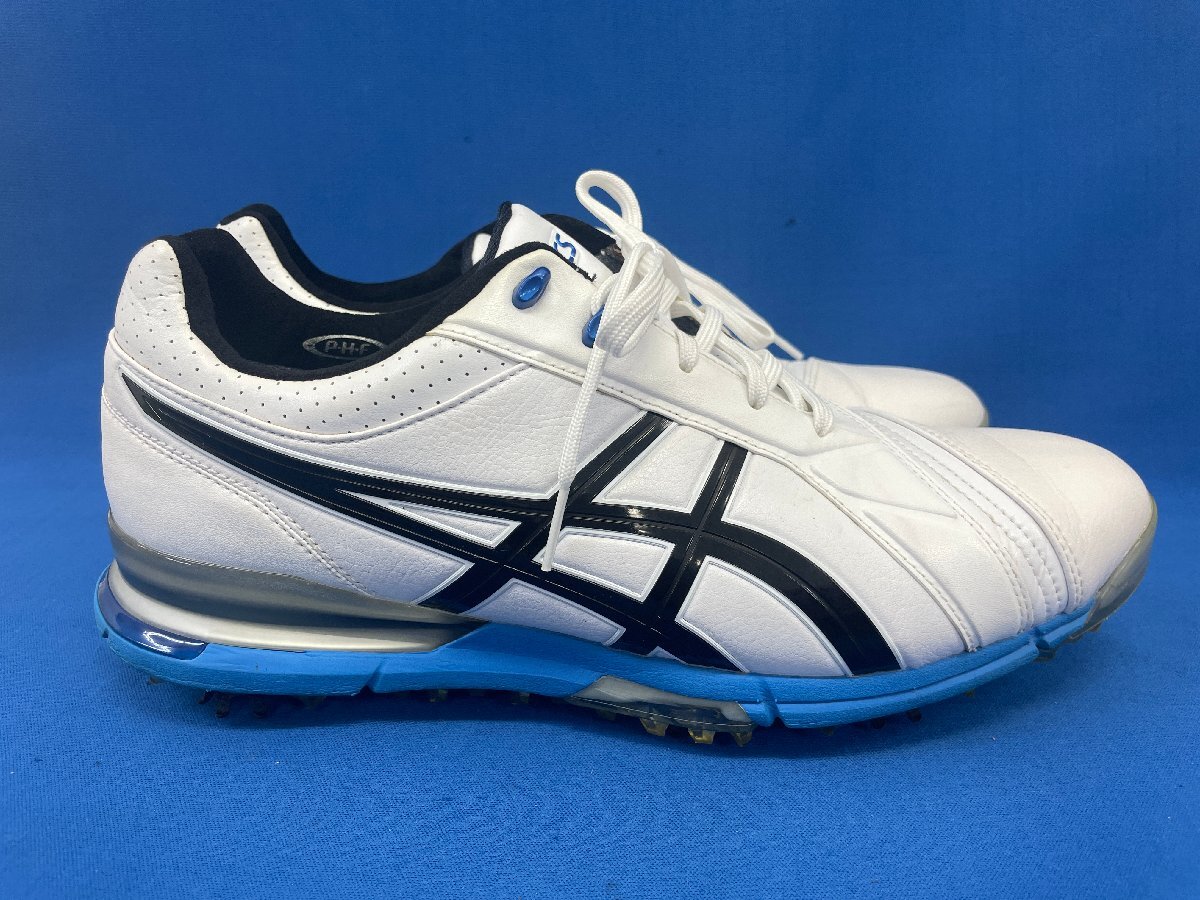 ・【中古品】asics/アシックス TGN908 GEL-ACE PRO FG-RF ゴルフシューズ ホワイト系 26.5cm ゴルフ メンズ_画像4