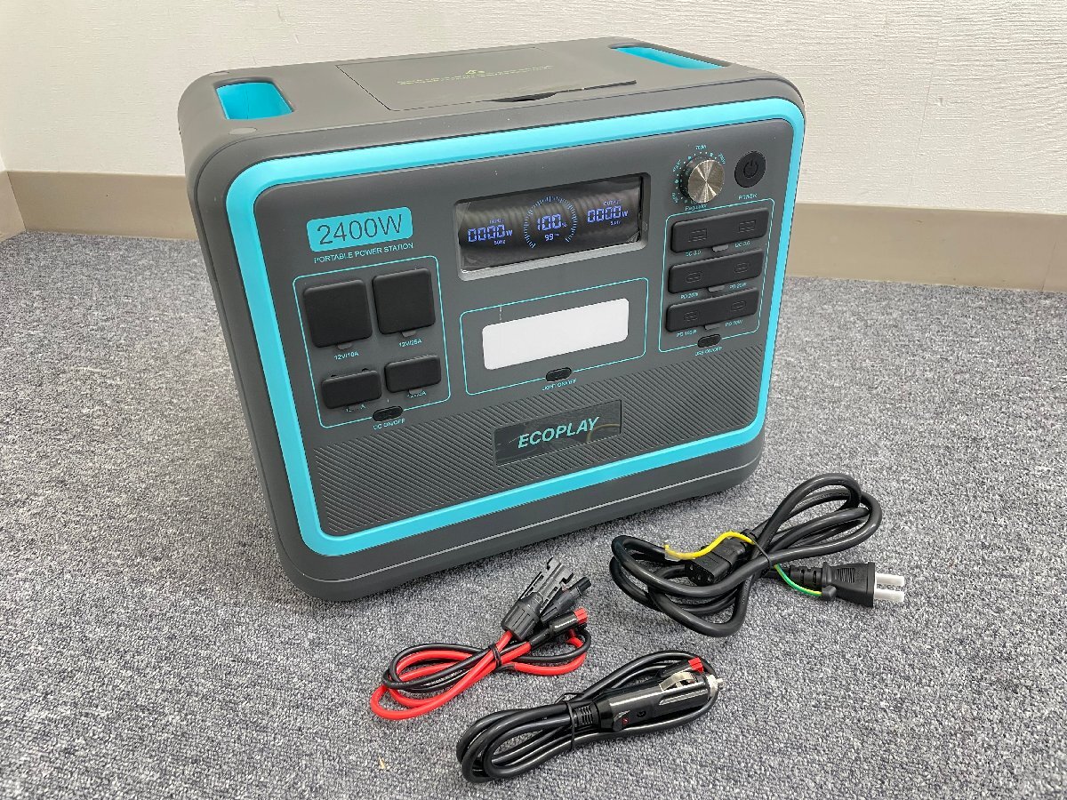 ECO PLAY/エコプレイ SYD2400 2400Wポータブル電源 サイズ:38.6 ECO PLAY/エコプレイ SYD2400 2400Wポータブル電源 サイズ:38.6