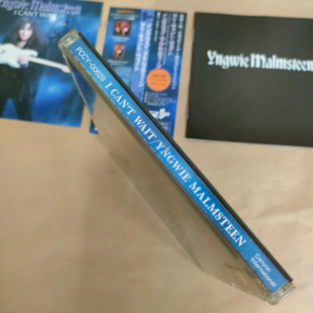 中古CD Yngwie Malmsteen / イングヴェイ・マルムスティーン『I CAN'T WAIT』国内盤/帯有【2095】
