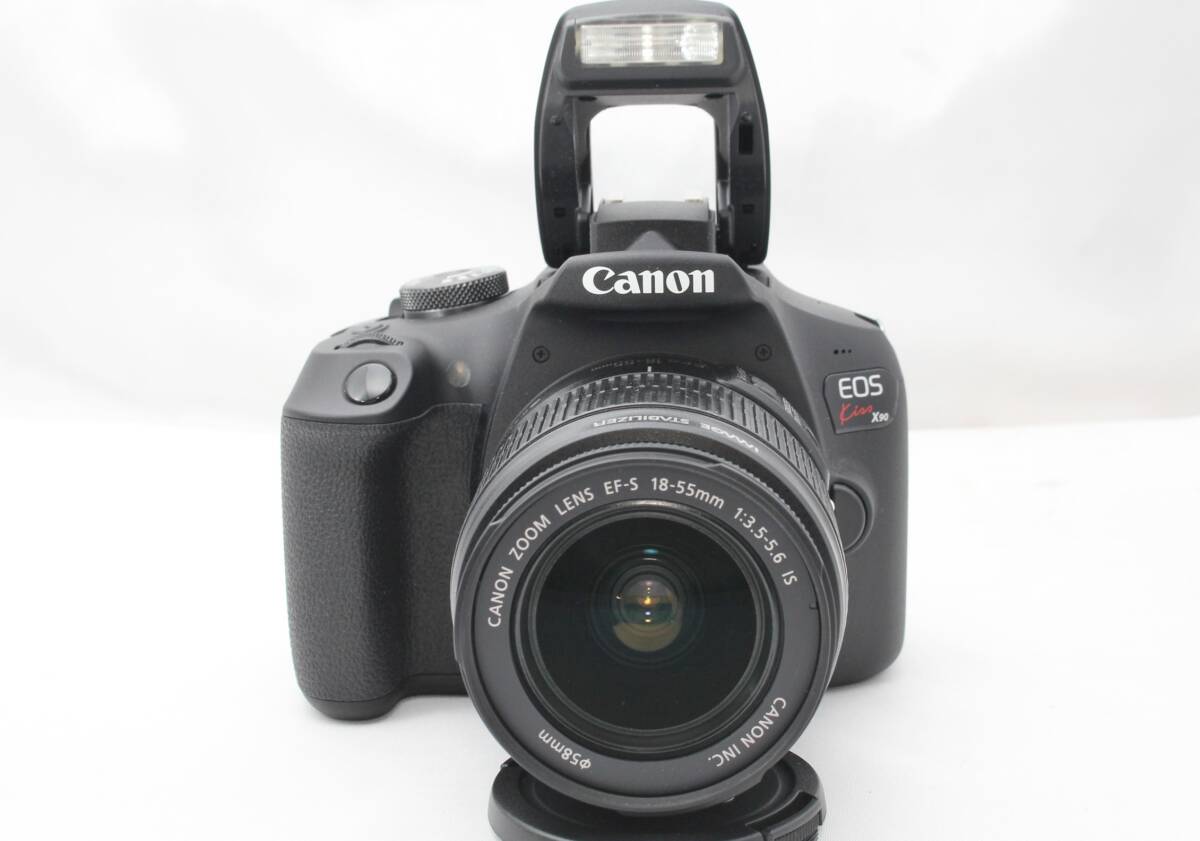 ★【限定！極上美品 一眼レフスターティングセット】 Canon EOS Kiss X90 ★ EF-S18-55mm F3.5-5.6 IS ★ SDカード4GB_画像3