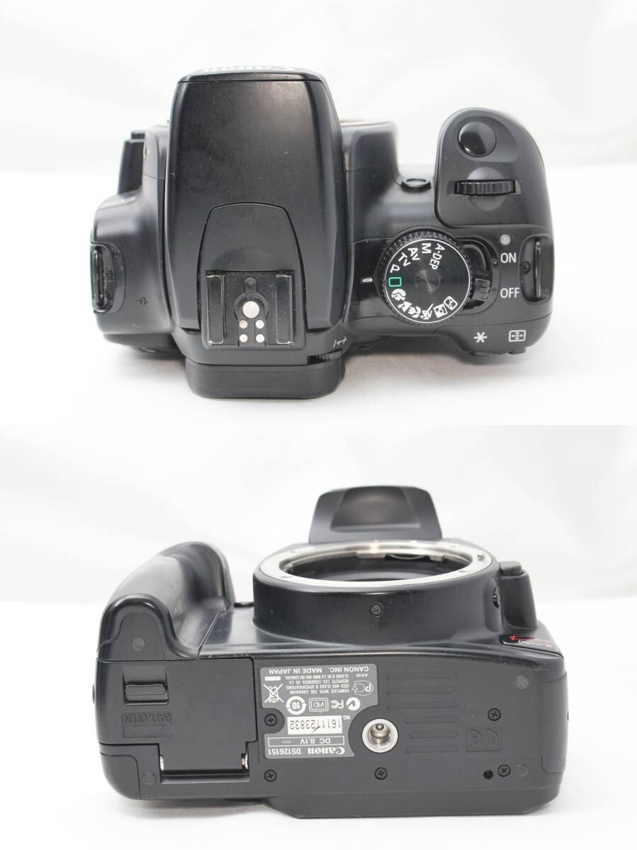 ★【限定！美品 スターティングセット】 Canon EOS Kiss Digital X ★ EF35-80mm USM EF80-200mm USM 20240503の画像6