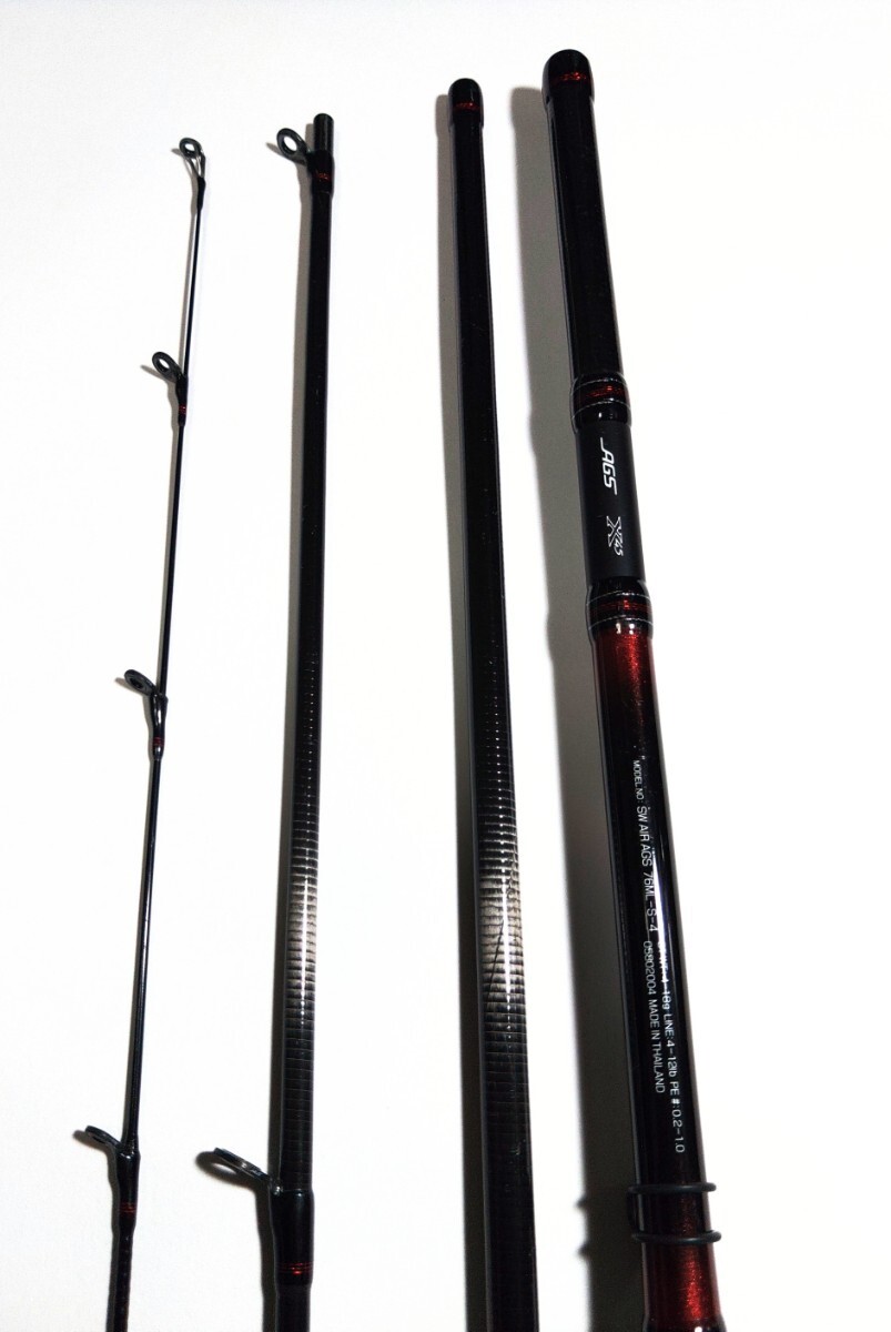 ダイワ チニング パックロッド シルバーウルフ SW AIR AGS 76ML ダイワ チニング パックロッド シルバーウルフ SW AIR AGS 76ML