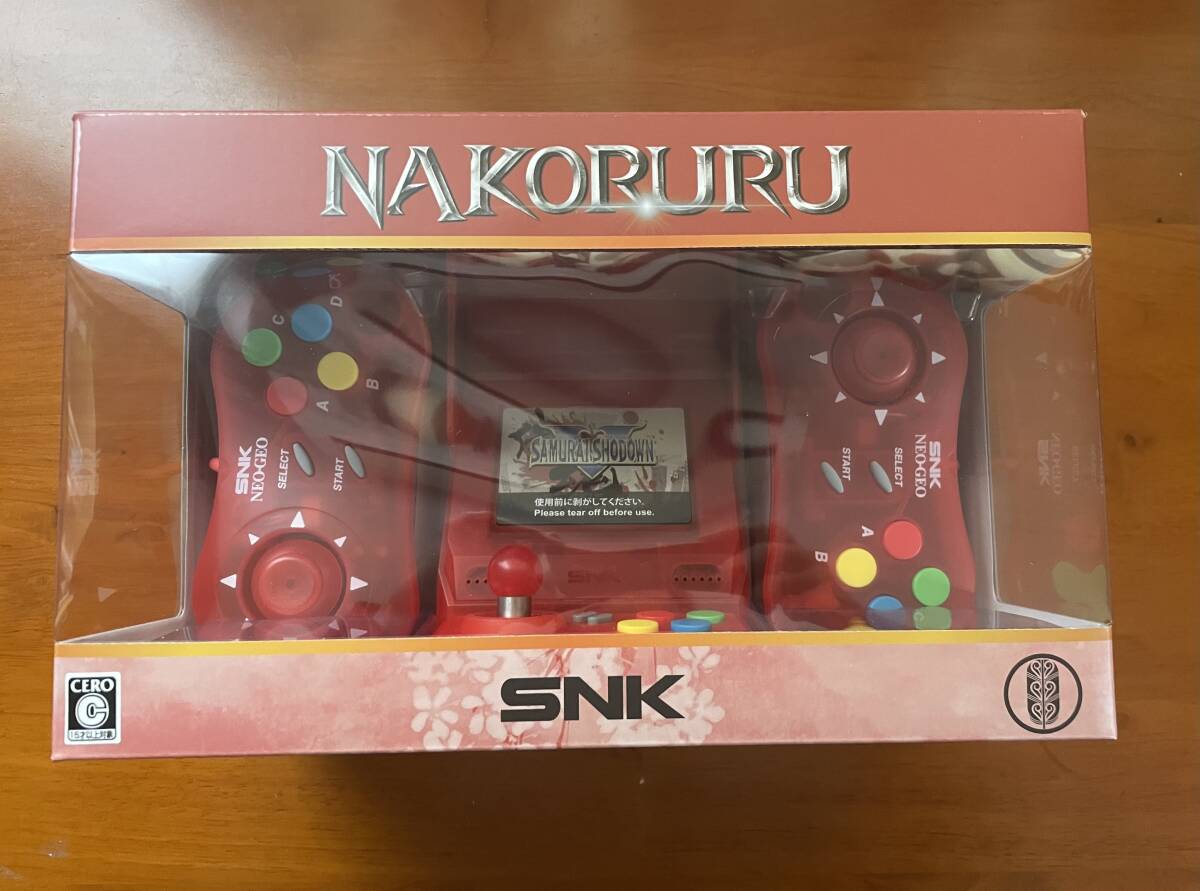 新品 NEOGEO mini サムライスピリッツ限定版セット ナコルルの画像1