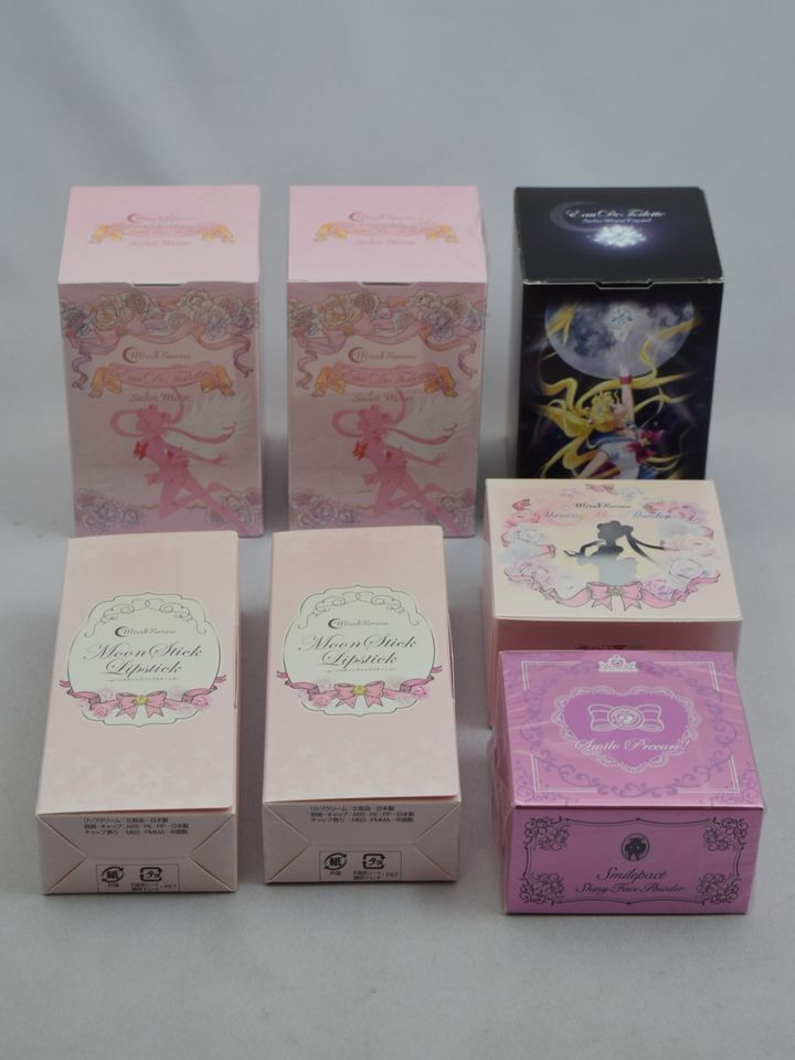 27_YK_7C1)[ Junk ] Sailor Moon cosme, perfume etc. set ( with translation )
