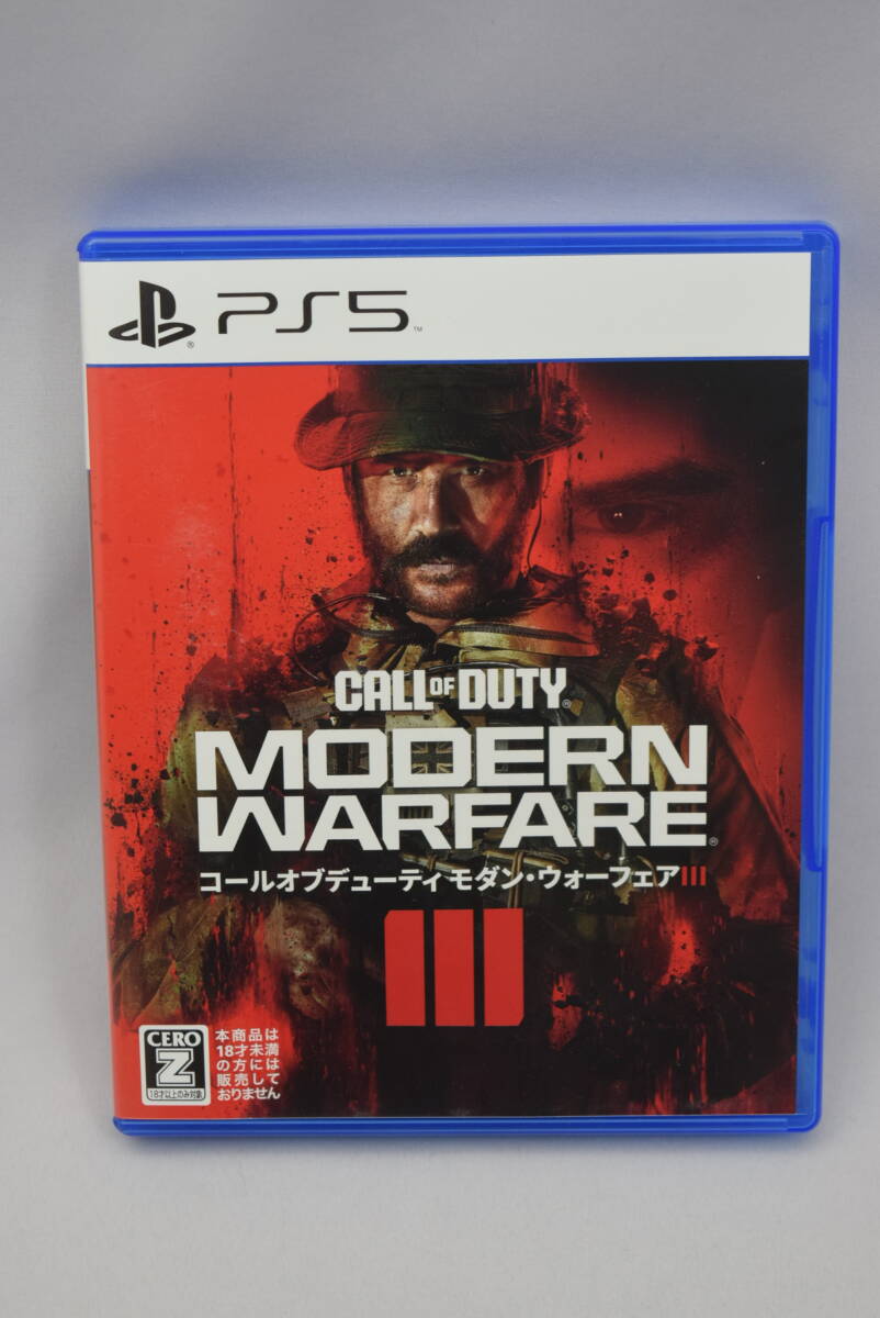 22_MK 749) PS5 プレイステーション5用ソフト Call of Duty： Modern Warfare III コール オブ デューティ モダン・ウォーフェア III_画像1