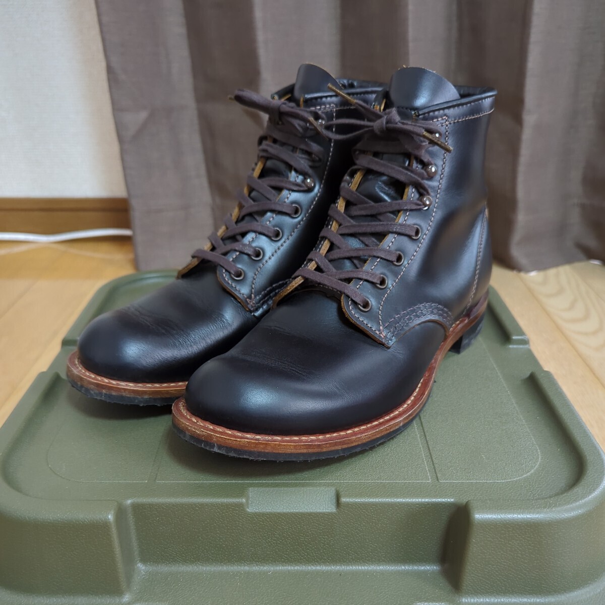 レッドウィング REDWING ベックマンフラットボックス　7Ｄ　25cm_画像1