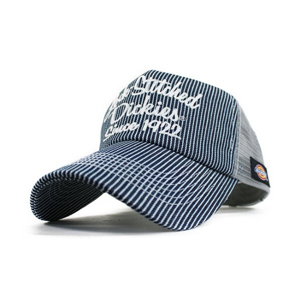 ディッキーズ Dickies Stitched メッシュキャップ ヒッコリー メンズ レディース アメカジ 野球帽 帽子　ミリタリー_画像1