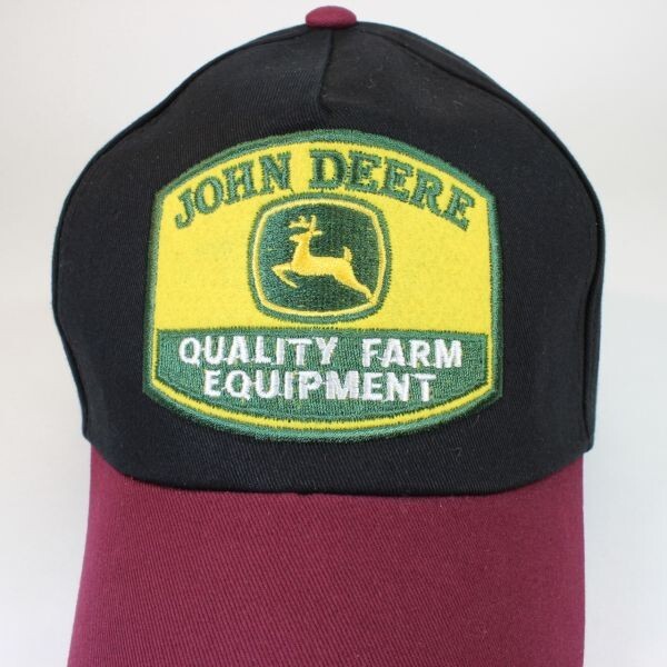 JOHN DEERE Cotton ローキャップ ブラック 帽子 メンズ レディース ミリタリーキャップ_画像4