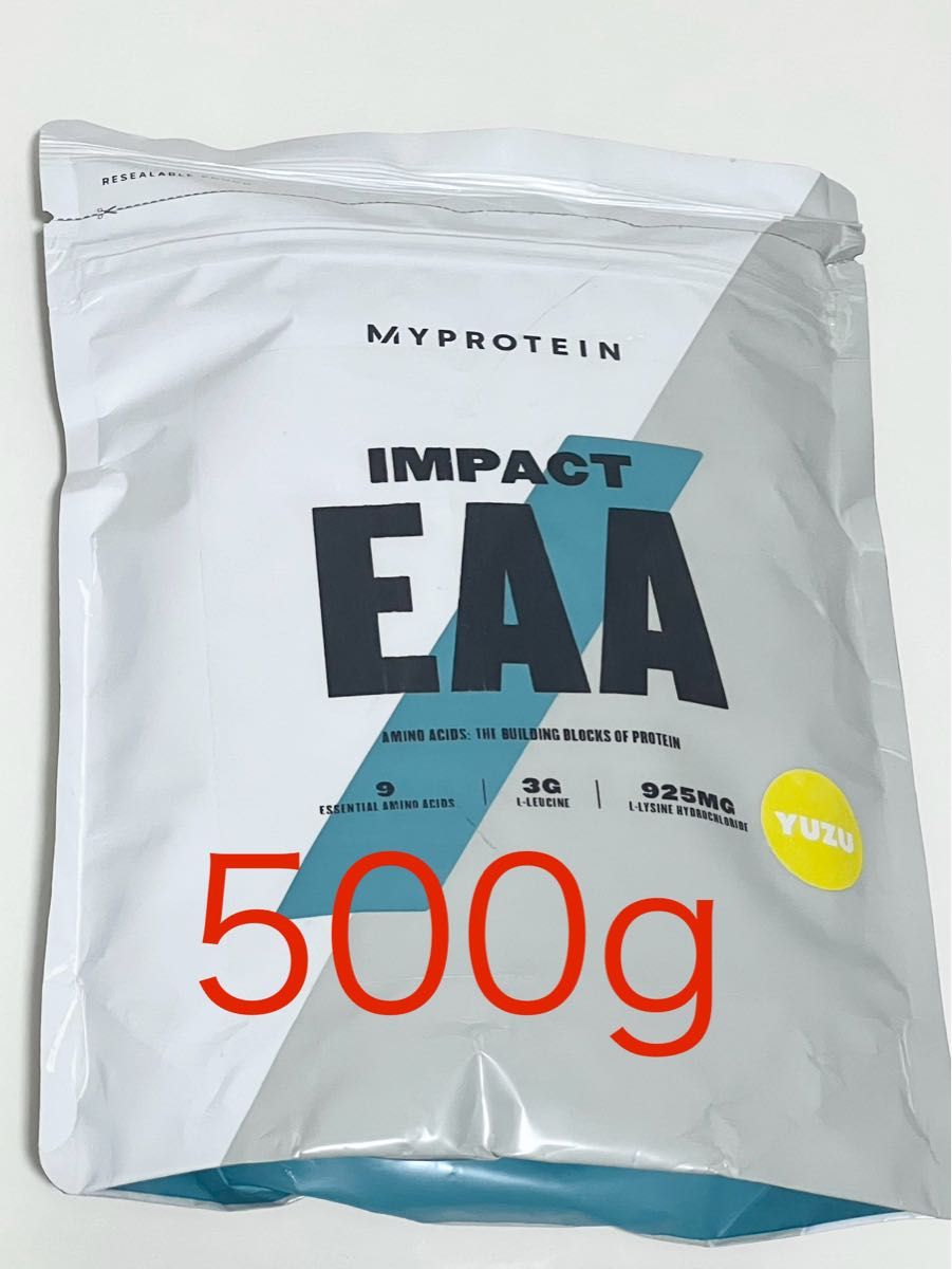 500g マイプロテイン  EAA  ゆず　