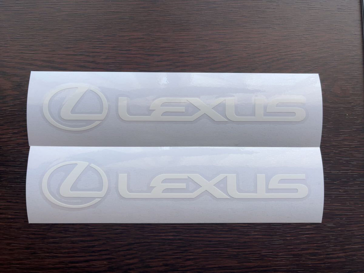 レクサス LEXUS ステッカー【2枚】16cm送料込 _画像1