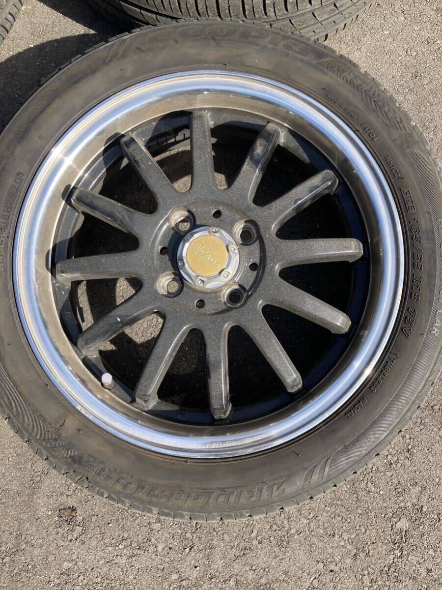 タイヤホイールセット　165/55R15 （304）_画像2