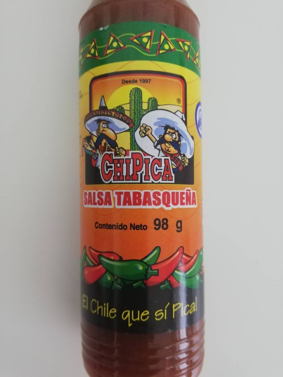 サルサ ホットソース チピカ サルサ タバスケーナ 98g×4本 タバスコ CHIPICA SALSA TABASQUENA 中南米 エルサルバドル