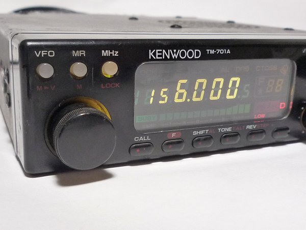  Kenwood KENWOOD TM-701A 144/430MHz реимпорт VERSION J нет рация передача 136~173 / 375~460MHz экспорт / за границей / бизнес беспроводной / особый маленький электроэнергия беспроводной 