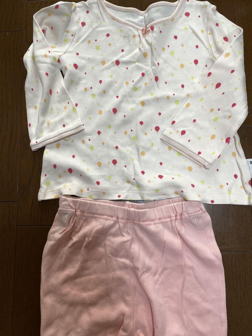 X5036 キッズ洋服　5点　まとめ売り　ルームウェア　100cm 女の子