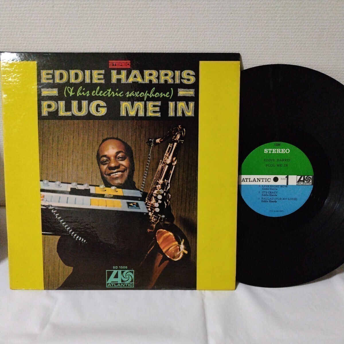 (LP)Eddie Harris/Plug Me In[Atlantic]レコード,Charles Stepney,Gilles Peterson,クラブ・ジャズの画像1