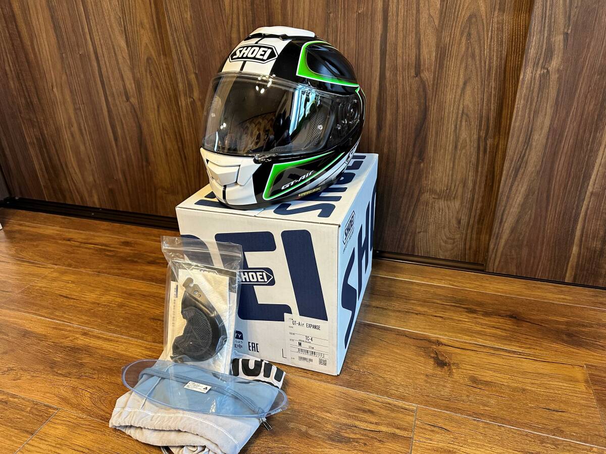 ＳＨＯＥＩ　GT-Air EXPANSE　ジーティー・エアー　エクスパンス　M　中古　GREEN/BLACK _画像1