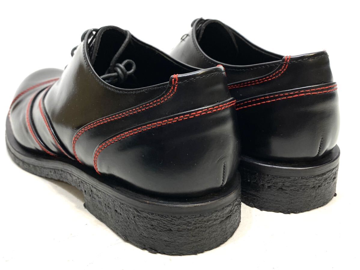 DEAD STOCK Y'S for men ステッチデザイン レザーシューズ ワイズ ヨウジヤマモト 革靴 leather shoes MY-A33-705 ブーツ 黒 ブラック M_画像8