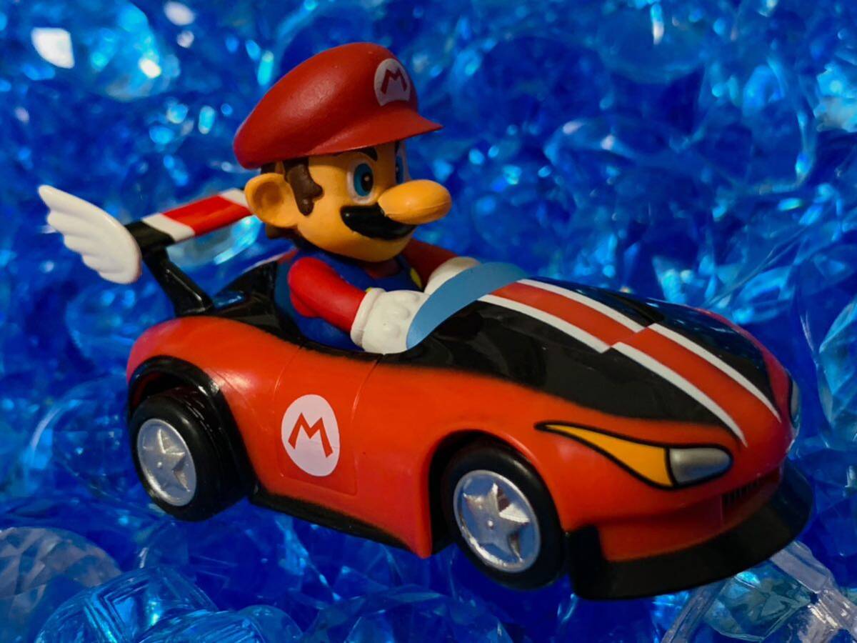 ☆マリオカート マリオ チョロＱ プルバックカー☆ フィギュア AM アミューズメント専用 非売品 マリオ 任天堂 スーパーマリオの画像4