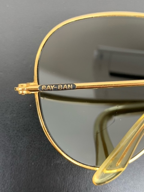 1円～ Ray-Ban レイバン B&L ボシュロム 62□14 アビエーター ティアドロップ サングラス ヴィンテージ USA_画像7