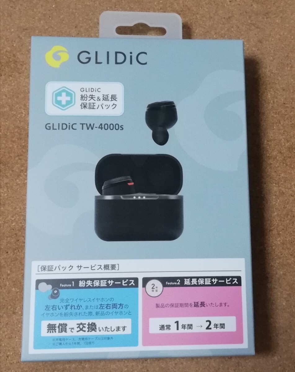 GLIDiC TW-4000s 【新品未使用】ヘッドホン・イヤホン Bluetooth （ブラック）　③_画像1