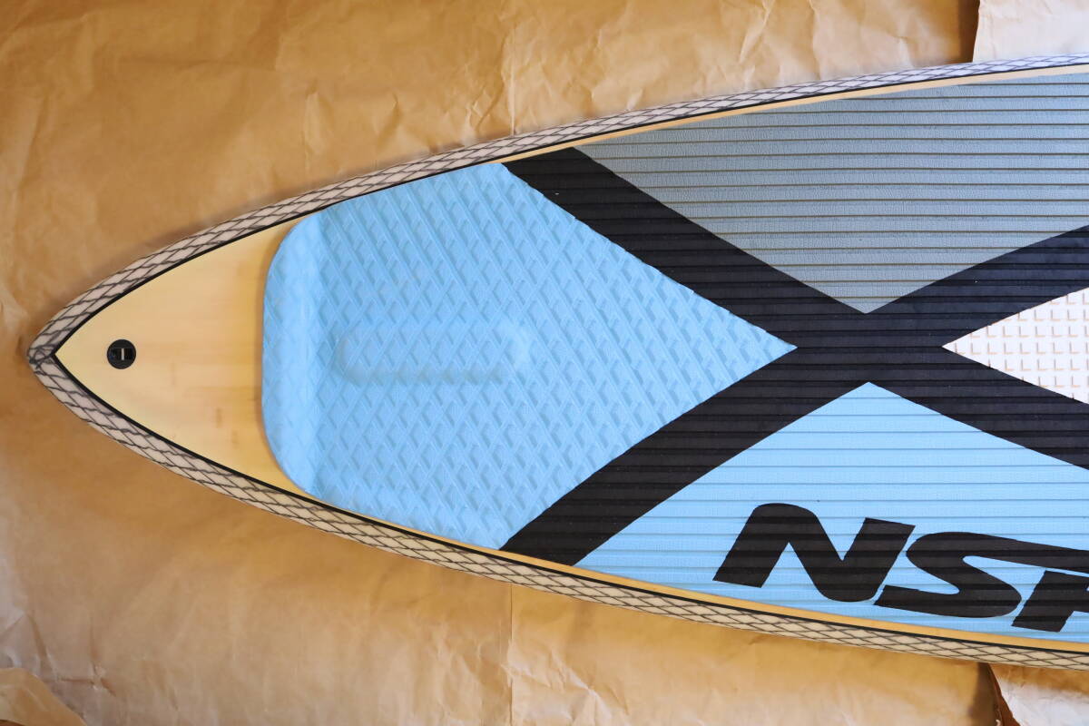 SUP スタンディングパドルボート ワンオーナー サップボード NSP ハードボード 10′0″ 27” 126.1l DC SURF X 2017の画像5