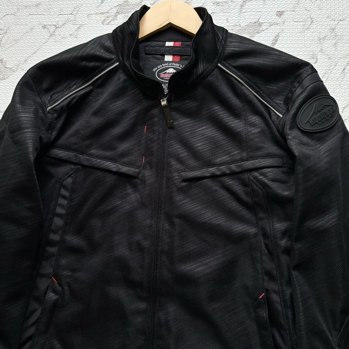 未使用級/現行モデル◎クシタニ フルメッシュジャケット KUSHITANI FULL MESH JACKET K-2370 ライディング バイクウェア ブラック 春夏 XL_画像3