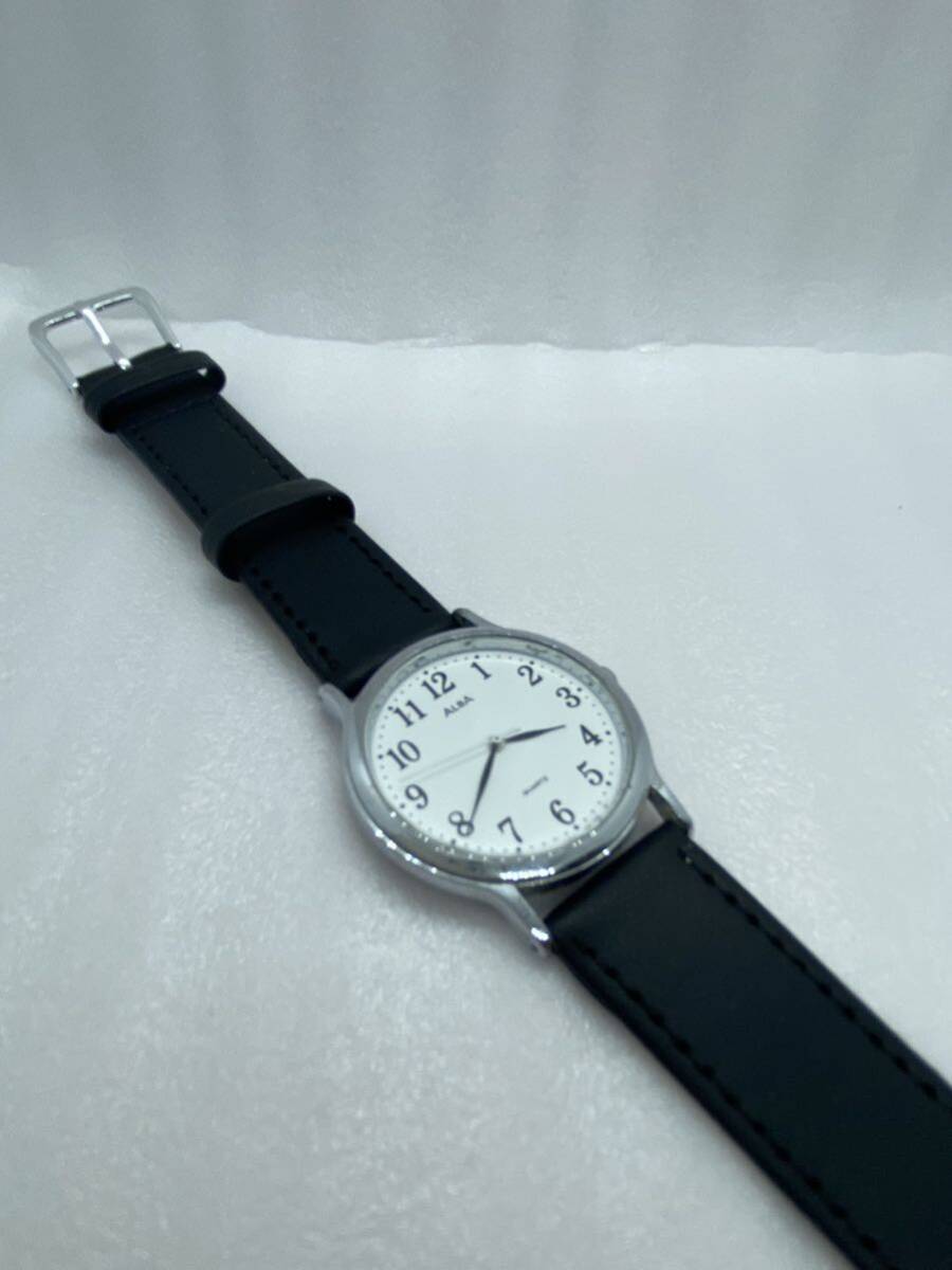 【送料込み即決】SEIKO ALBA メンズ腕時計 新品ベルト交換済み 電池交換済み 稼動確認済み