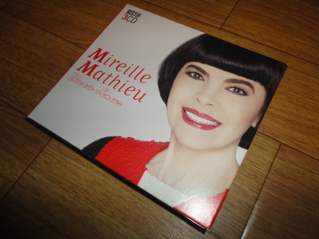 ♪3枚組♪Mireille Mathieu (ミレイユ・マチュー) Une Vie D'amour♪ ベスト BEST シャンソン_画像1