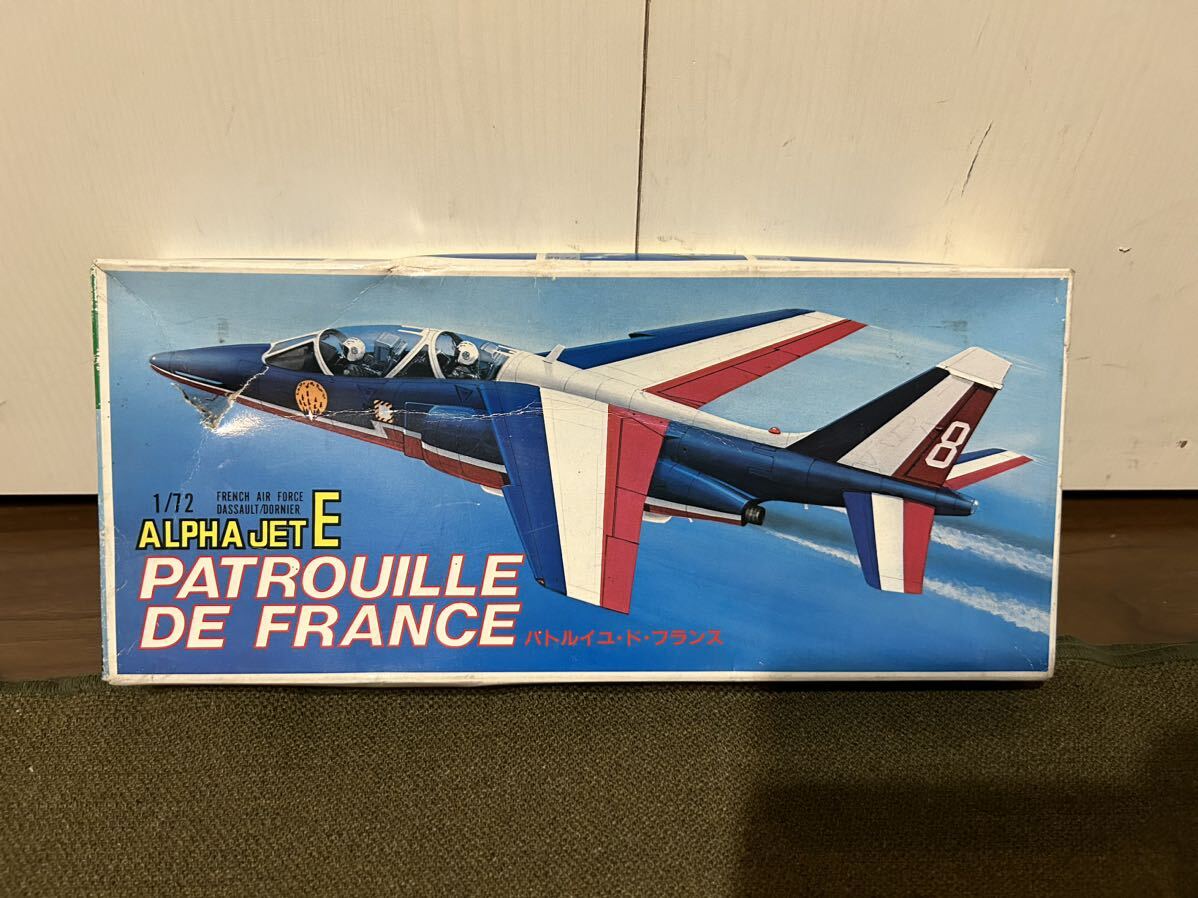 【1/72】フジミ フランス軍 アルファジェットE パトルイユ・ド・フランス 未使用品 プラモデル_画像1