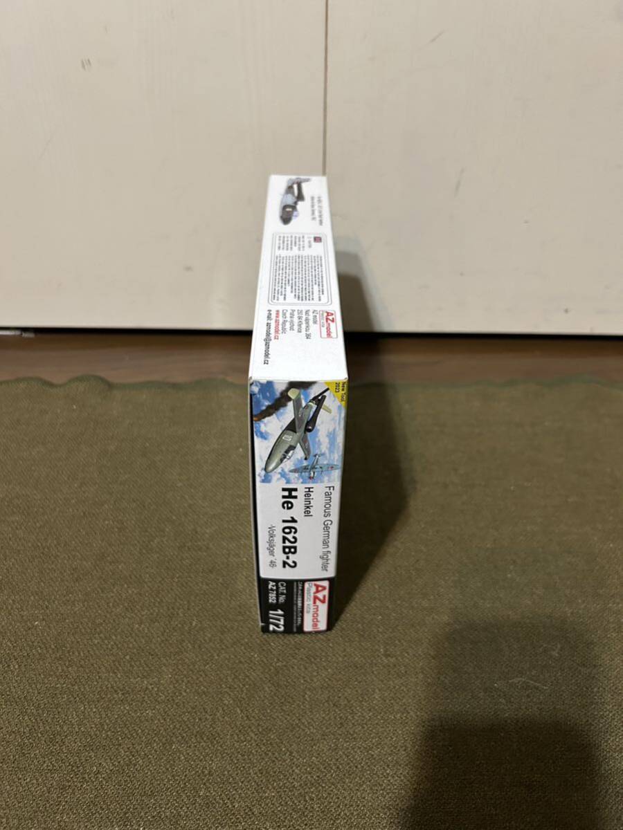 【1/72】AZmodel ドイツ軍 He162B-2 未使用品 プラモデル_画像2