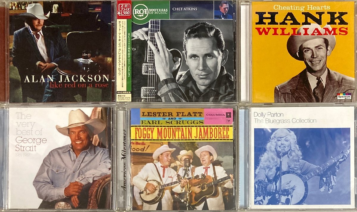 ◎1円スタート！カントリー・ブルーグラス全般 中古CD100枚まとめ買いセット　CHET ATKINS　ALAN JACKSON　GEORGE STRAIT　FLATT & SCRUGGS_画像2