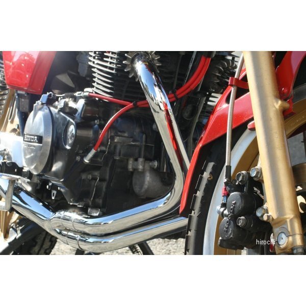 2010Y アールピーエム RPM フルエキゾーストマフラー CB400N ホーク3 チタン_画像3